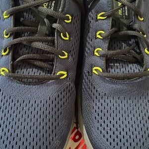 New Skechers Navy and Yellow Air-Cooled Shoes